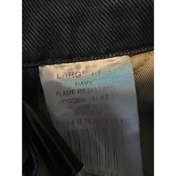 Rasco FR Navy Flame-Resistant Jacket Size L Industrial Workwear Carhartt Style - Picture 6 of 14
